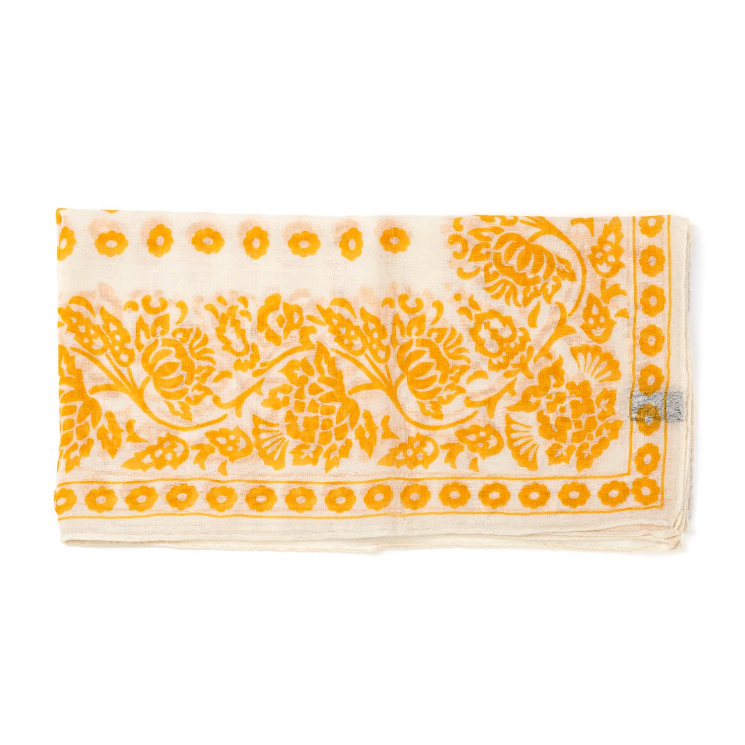Bandana "Provence Geometric" made of Cashmere and Silk